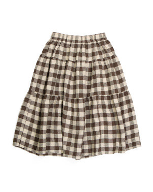 RYLEE + CRU
							
							Girls Linen Blend Tiered Midi Skirt
						
						
							

	
		
						... | Marshalls