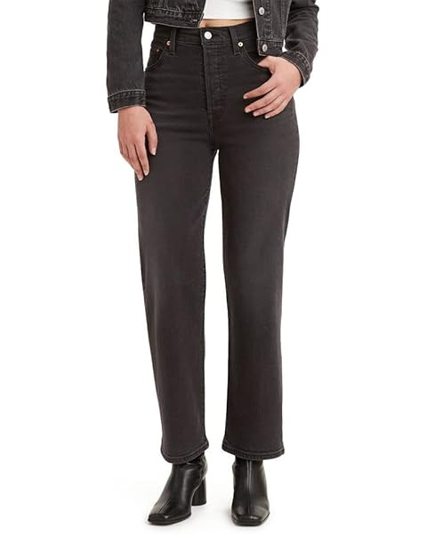 Levi's Womens Ribcage Straight Full Length Jeans | Amazon (US)