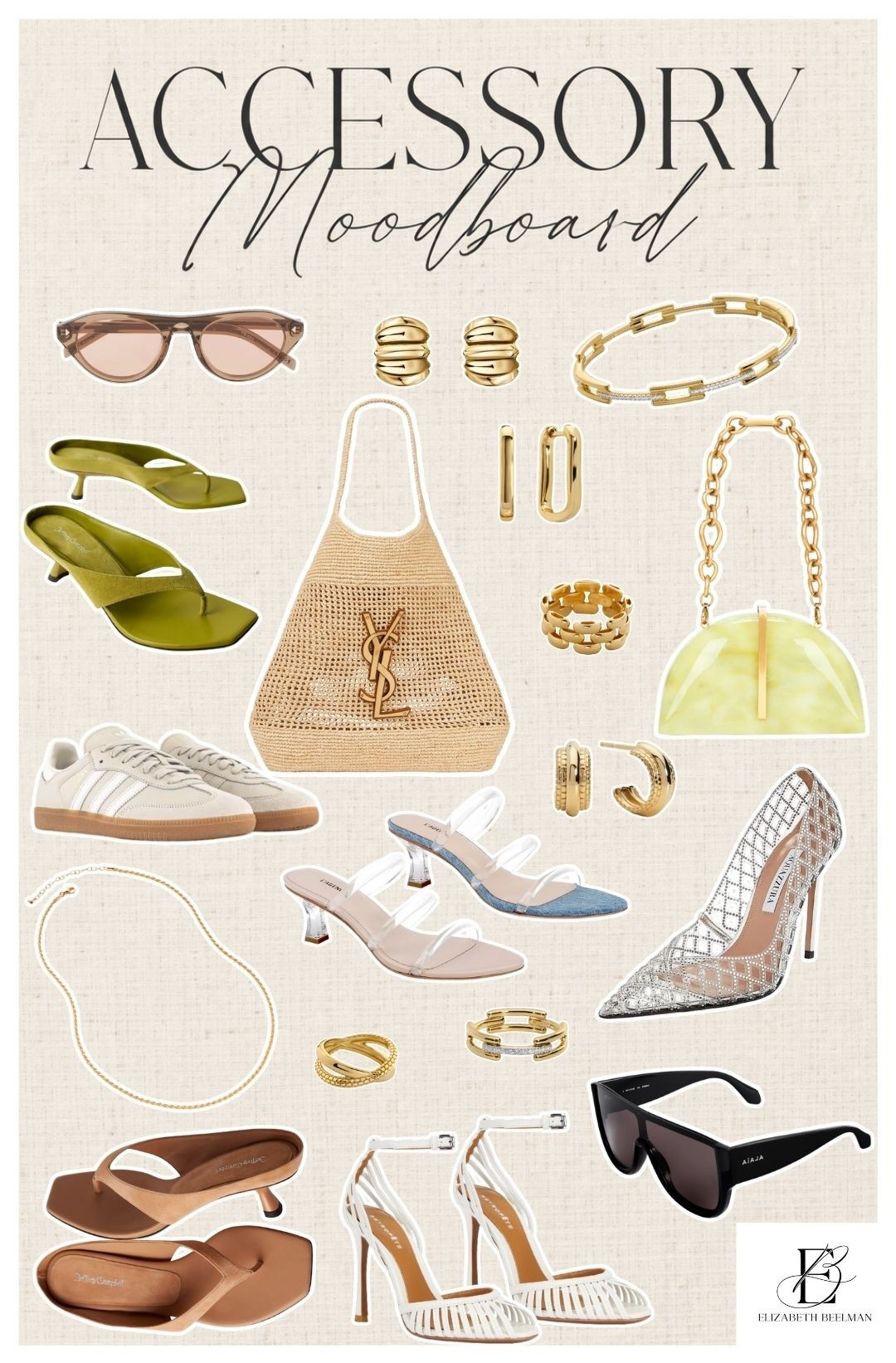 ACCESSORIES MOODBOARD

#accessories #investmentpieces #splurge #ltkaccessories 