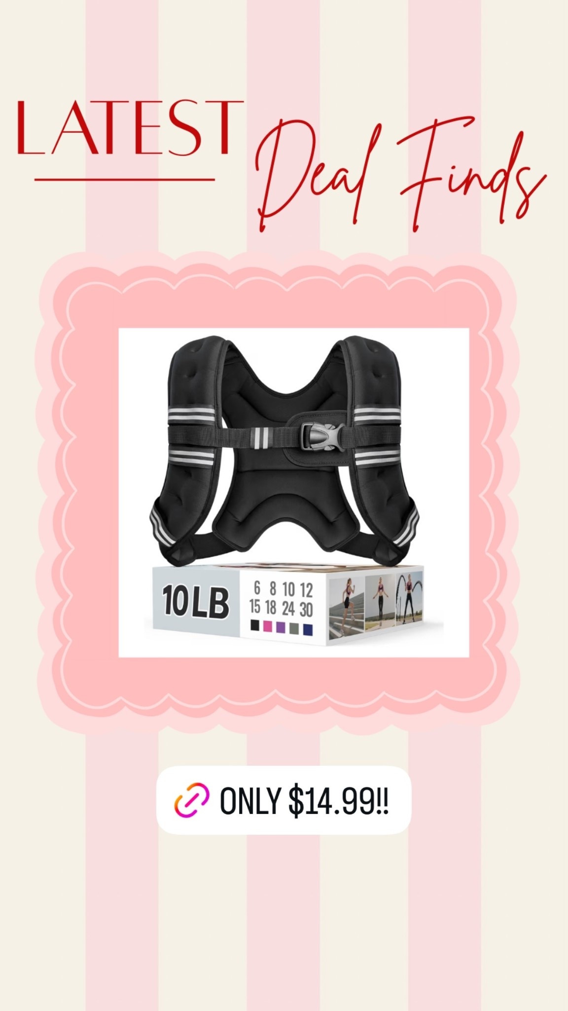 Weighted vest on major sale - Amazon deals 






Amazon finds 
Workout clothes 
Gym clothes 
Fitness gear 


#LTKActive #LTKSaleAlert #LTKfitnessgoals