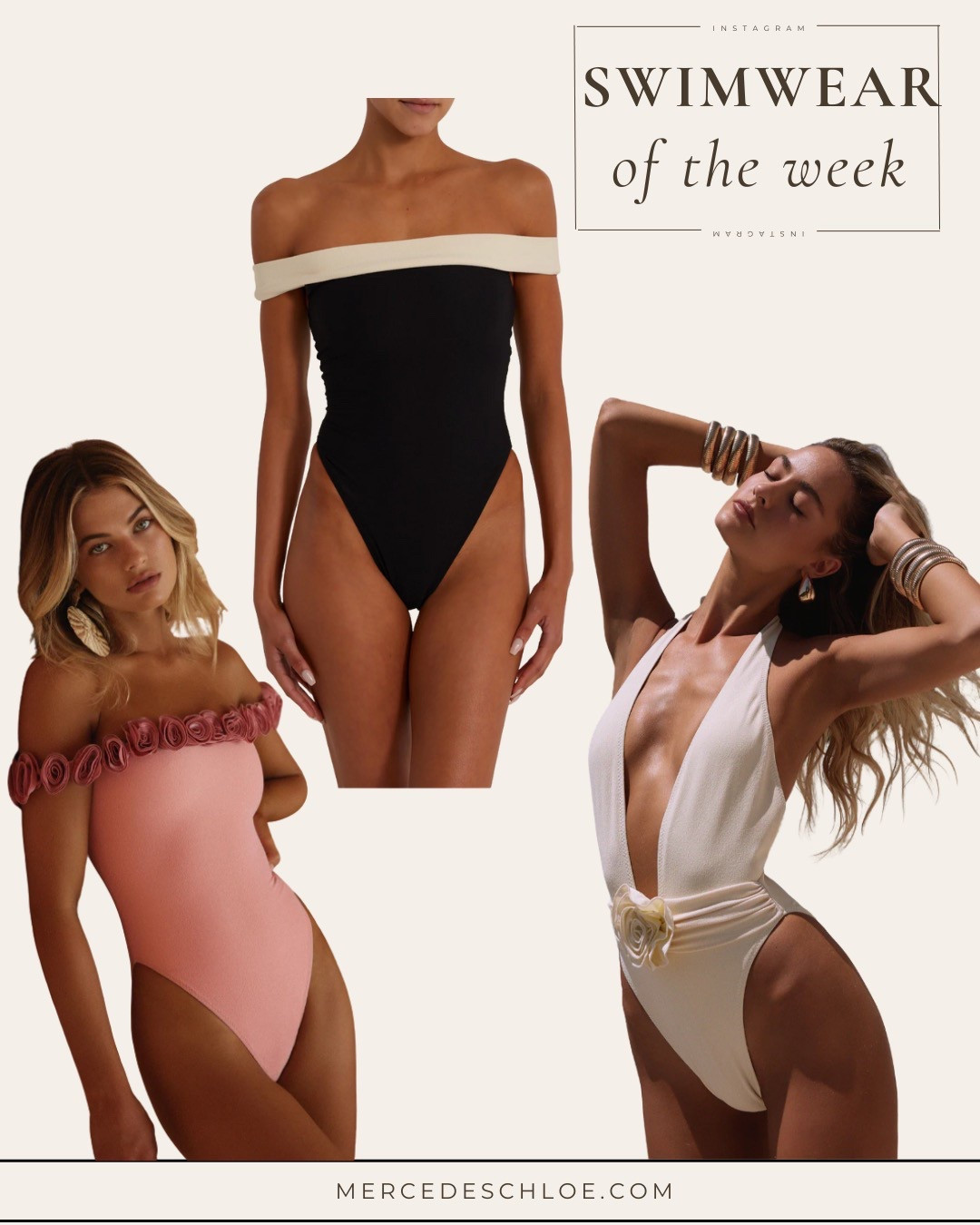 I need a vacation to buy all of these swimsuits! The details, the off the shoulder the cut. I love everything about each one! 

#LTKSwim #LTKWatchNow #LTKSeasonal