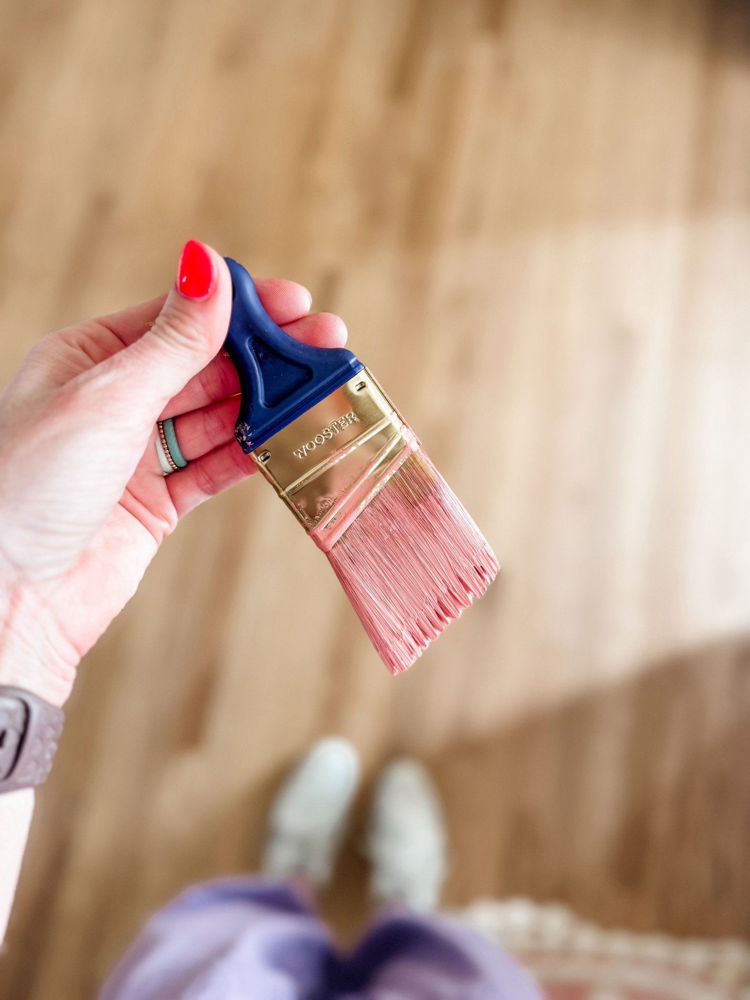 One of the best angled  paint brushes for cutting in #diypaint #diyhome

#LTKHome