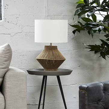 Handwoven Jute Table Lamp | West Elm (US)