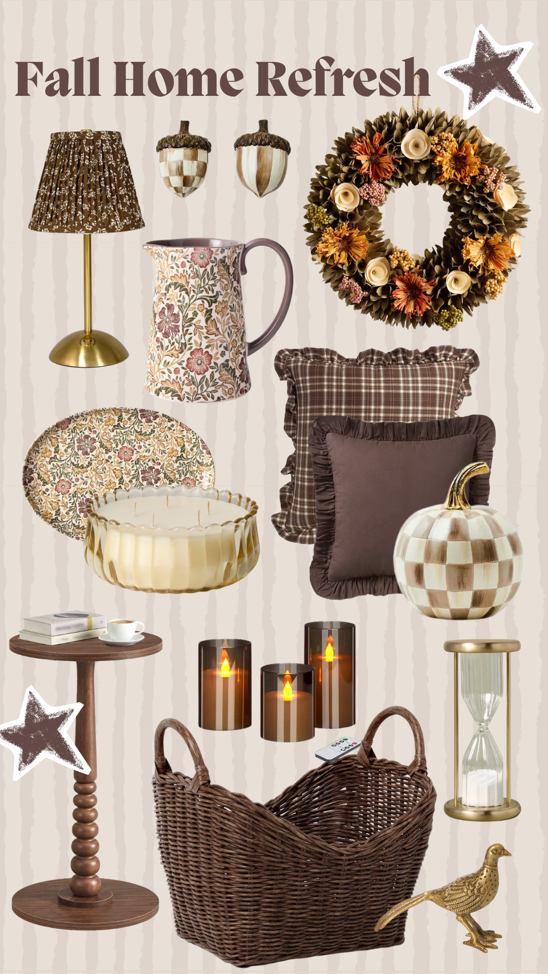 Fall Home Favorites 🍂🤎 Amazon, Walmart, World Market, Target home decor 

 #LTKSeasonal #LTKHome #LTKSaleAlert