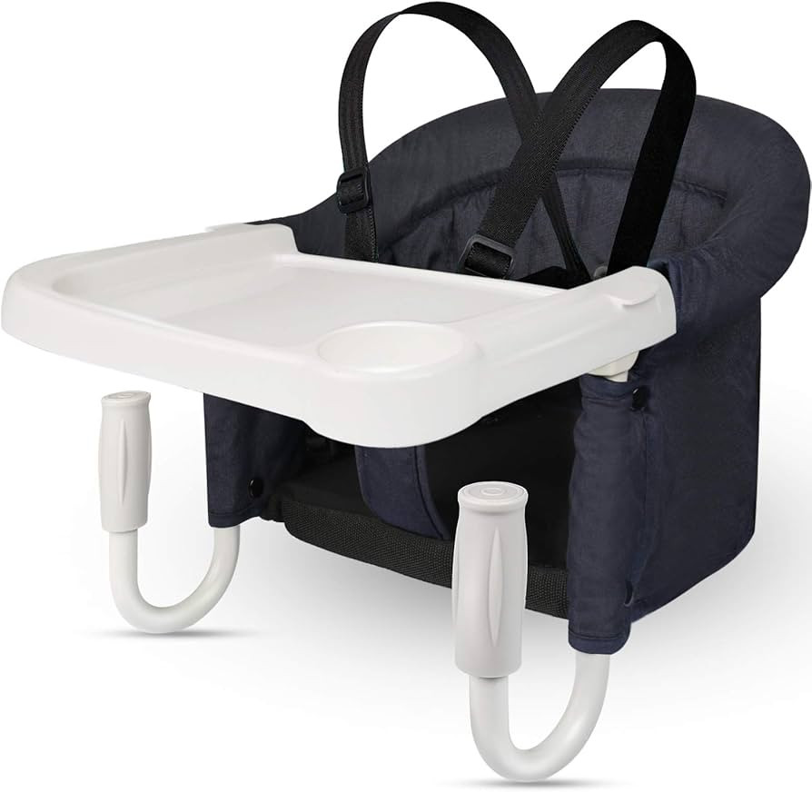 Hook On High Chair with Tray, Fast Table Chair Clip on Table High Chair, High Chair That Attaches... | Amazon (US)