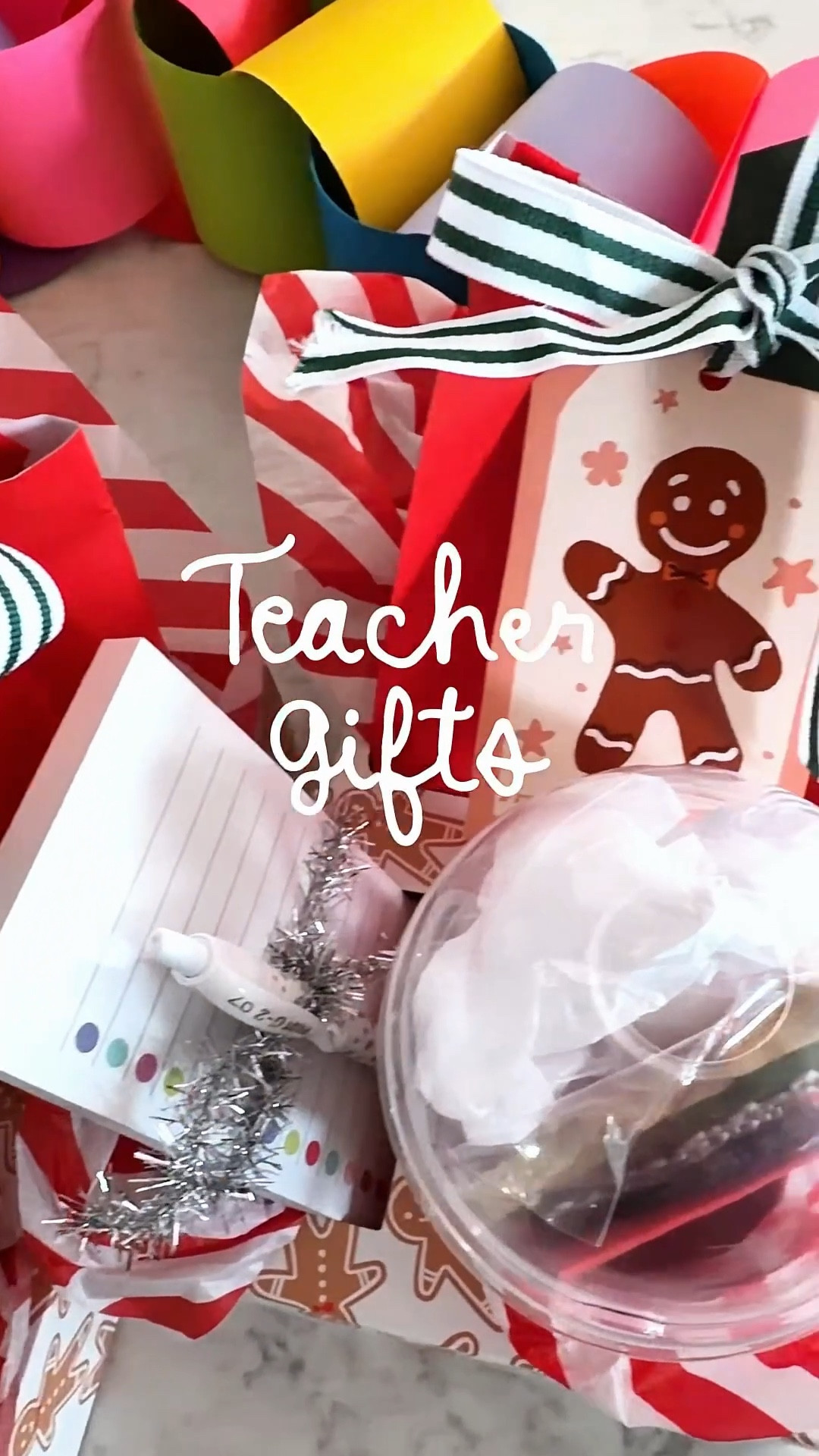 Cute teacher gift boxes! These are an easy gift for teachers, neighbors, girlfriends- anyone! (and can even be put together quickly with a last minute drive-up order😉) 

#LTKHoliday #LTKmomlife #LTKGiftGuide