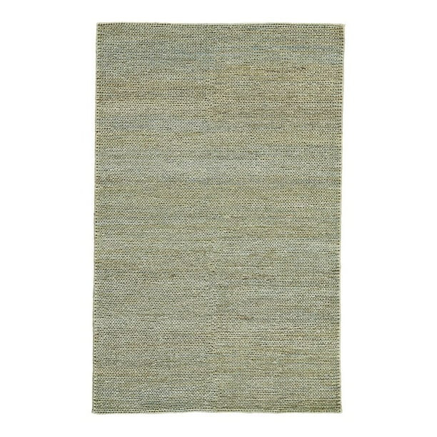 Feizy Durham 8' x 10' Indoor/Outdoor Natural Jute Fabric Area Rug in Sage Green - Walmart.com | Walmart (US)
