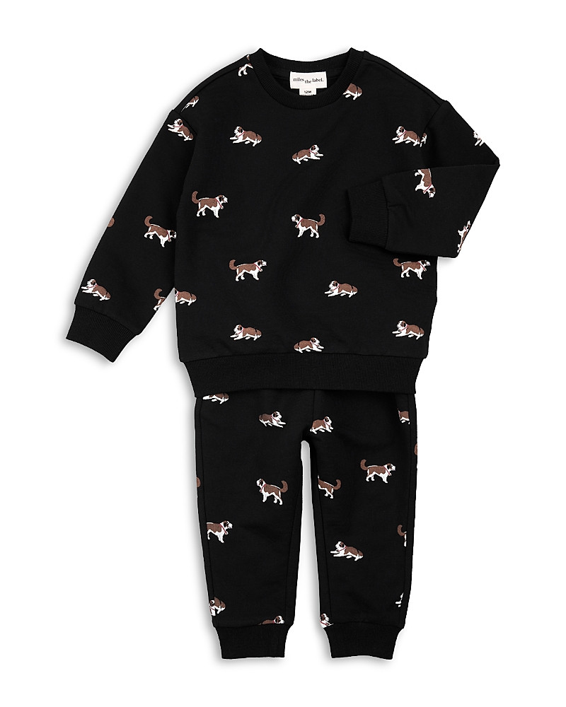 Miles The Label Boys' St. Bernard Print Sweatshirt & Joggers Set - Baby | Bloomingdale's (US)