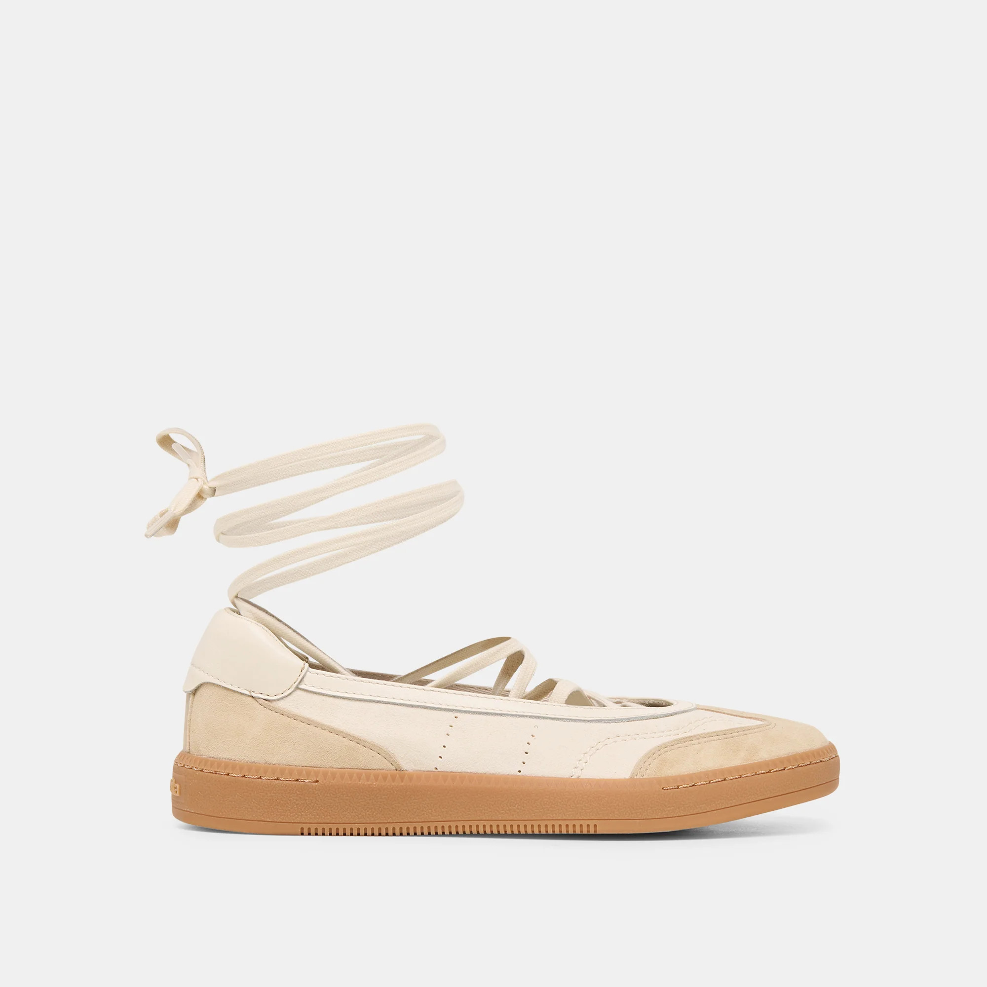 Nyomie Sneakers Ivory Multi Leather | DolceVita.com