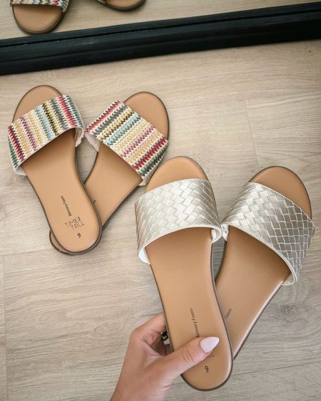 WALMART SANDALS 🩴 these woven slide sandals from Walmart come in multiple colors, fit tts! 

Sandals, Walmart Sandals, Walmart Style, Walmart Fashion, Walmart Finds, Walmart Shoes, Spring Sandals, Madison Payne

#LTKSeasonal #LTKshoecrush #LTKfindsunder50