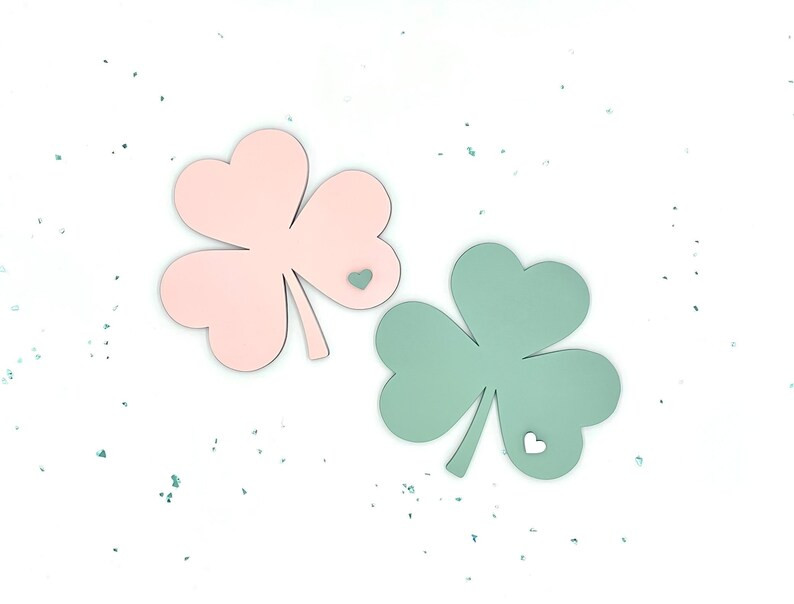 Clover Shelfie Sign | St Patricks Decor | St Patricks Sign | Kids Shelfie Sign | Bookshelf Sign | Etsy (US)