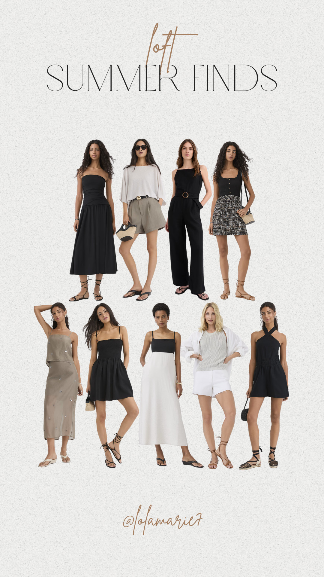 Summer Finds from Loft 
#loft #summerstyle #europeanvacation #mixandmatch 

 #LTKSaleAlert #LTKWorkwear #LTKTravel