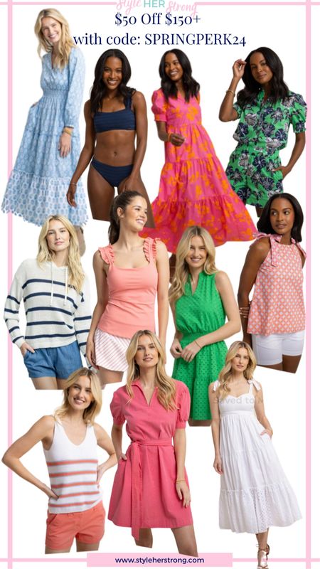 Get $50 off $150+ with code: SPRINGPERK24 beach dress, Mother’s Day gift, eyelet dress, floral dress, vacation outfit, ruffle bikini, summer outfit 

#LTKtravel #LTKsalealert #LTKswim