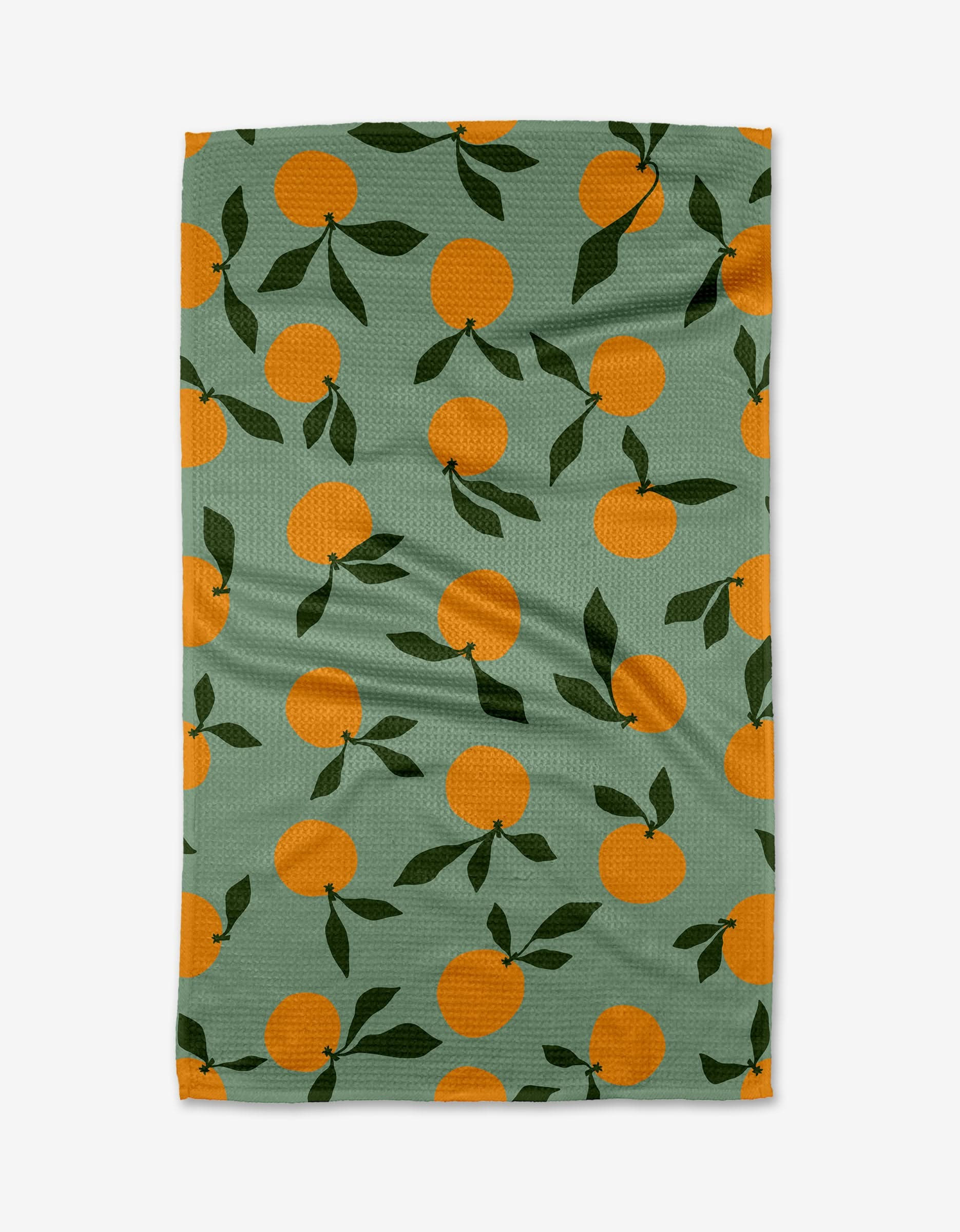 Clementine Sky Kitchen Tea Towel | Geometry | Geometry