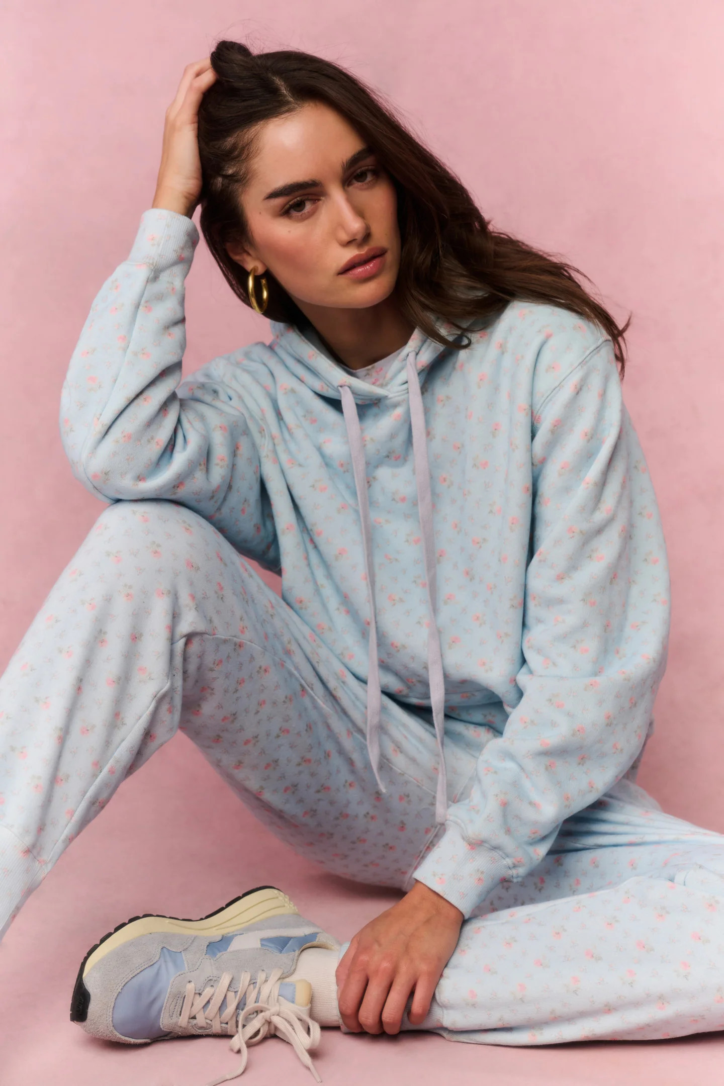 Nacova Cotton Oversized Hoodie | LoveShackFancy