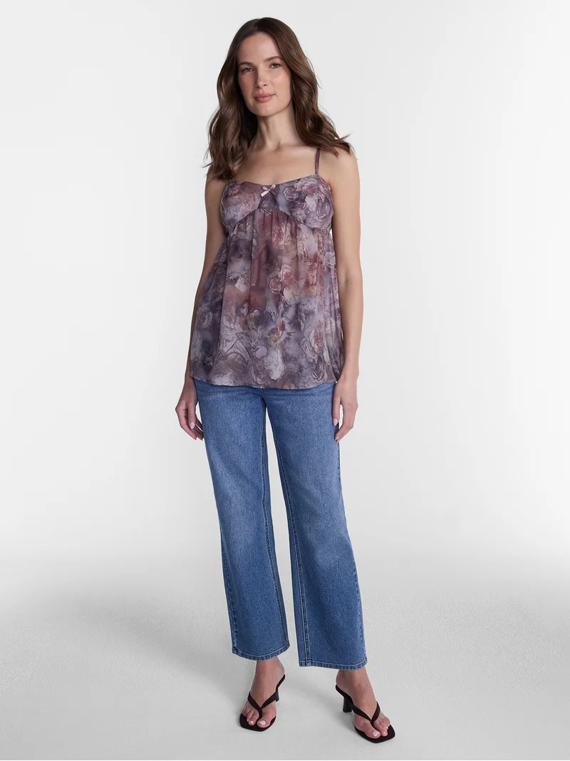 Madden NYC Women\u2019s Babydoll Tank Top, Sizes XXS-XXL | Walmart (US)