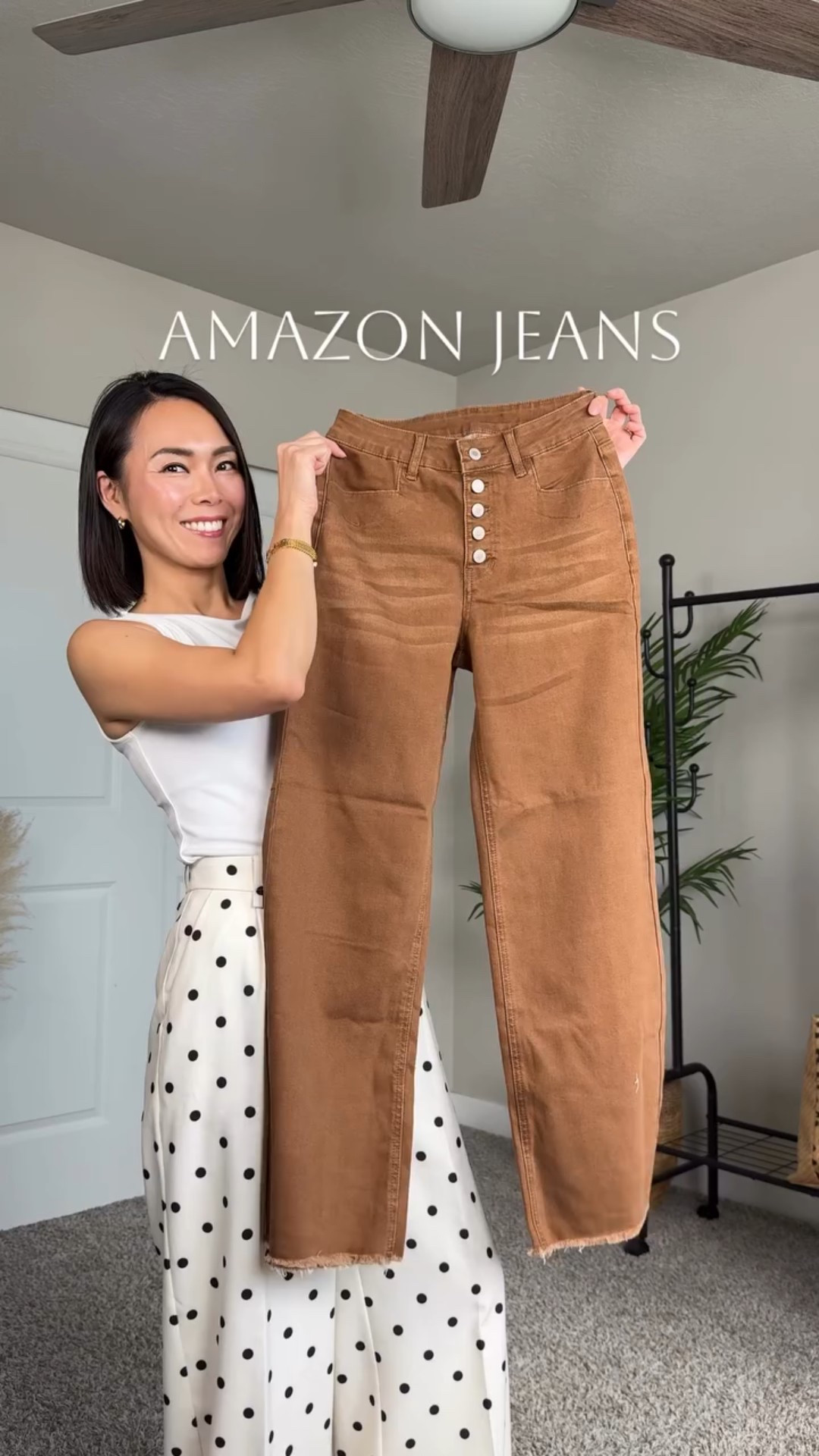 ✨ Wide-leg perfection ✨ 
These brown button-fly jeans are chic + comfy, perfect to dress up or down. 🤎 
And the best part? Limited time offer — only $23! 🍂Grab yours before it’s gone!
Comment “shop” for the link!

@sidefeel_official 
 #OOTD #StyleInspo #WideLegJeans
#amazonfind #amazonjeans #amazonfashionfinds #zimbaplatinum#zimbajeans #zimbasidefeel#womensfallfashion2025#fashion #womanfashion #musthave #amazonfinds #amazon#collab #ad #fallfashion