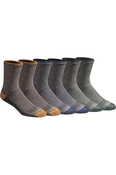 Dickies Men's Dri-tech Moisture Control Crew Socks Multipack | Amazon (US)