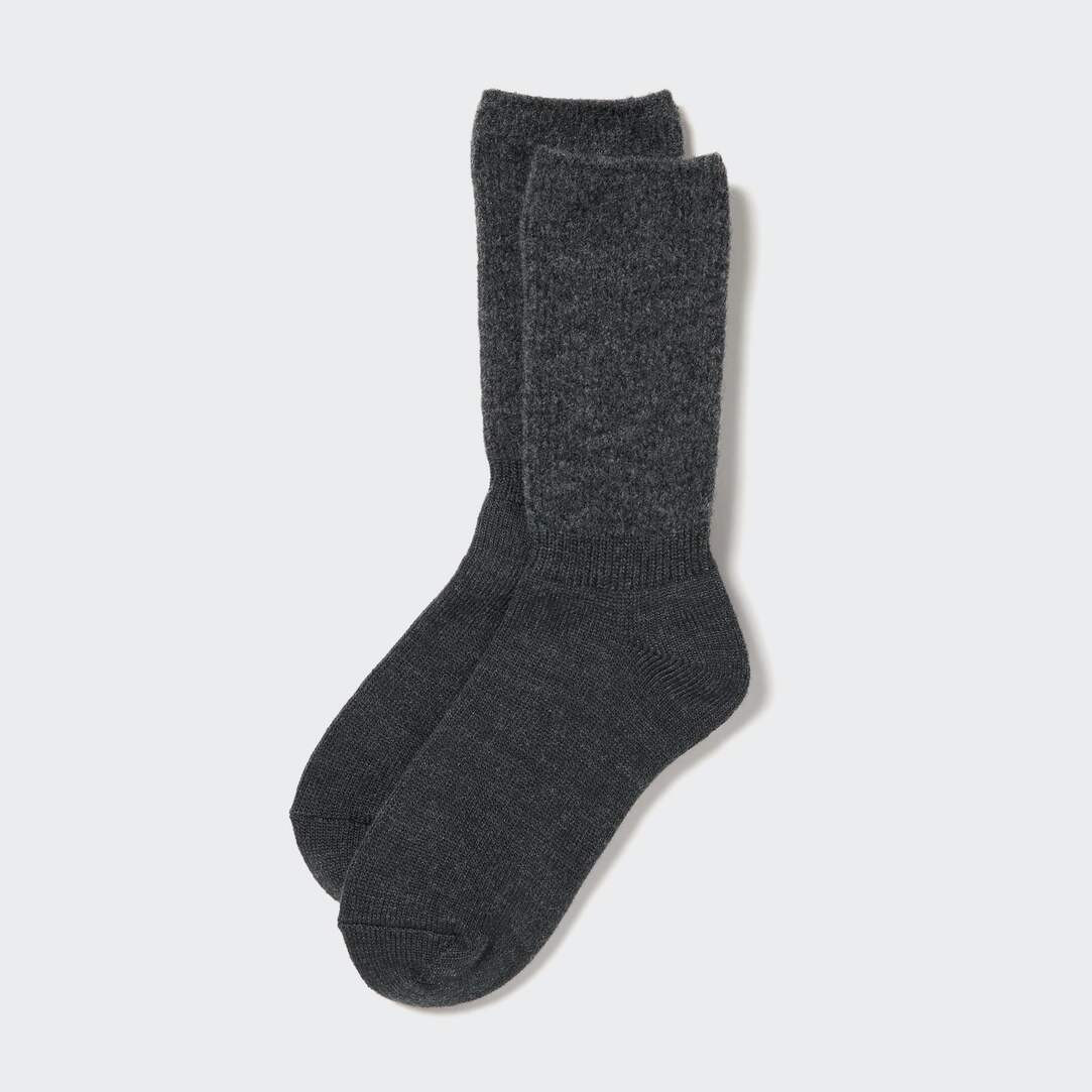 Chaussettes en Maille Soufflée HEATTECH | Uniqlo FR
