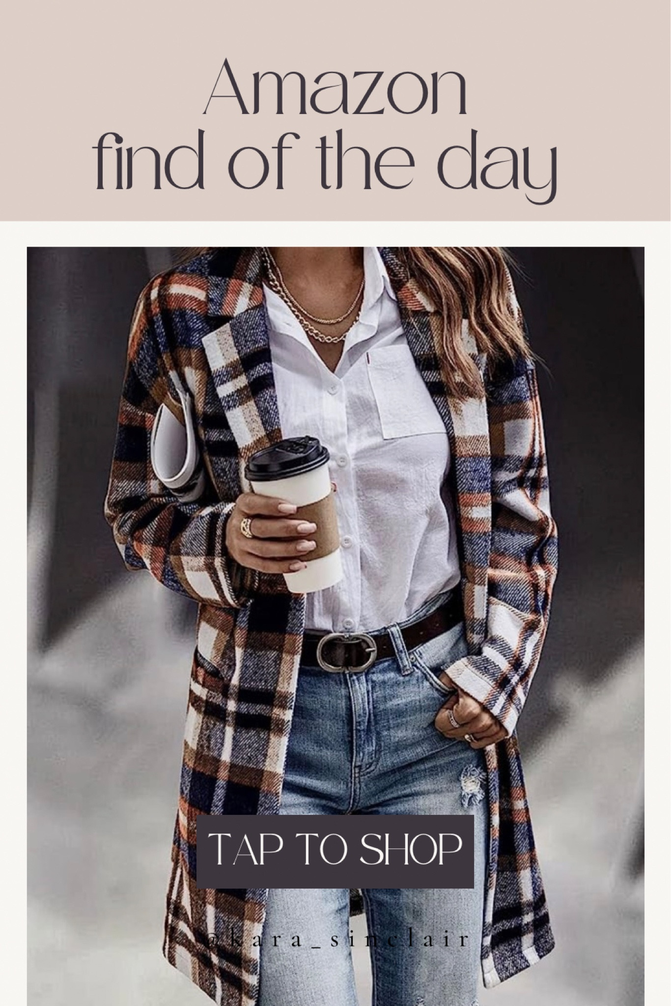 Women's Plaid Shacket Jacket Casual Button Wool Blend Winter Trench Coat With Pockets. Amazon find! Also has a 10% off clickable coupon 

#LTKsalealert #LTKstyletip #LTKfindsunder100