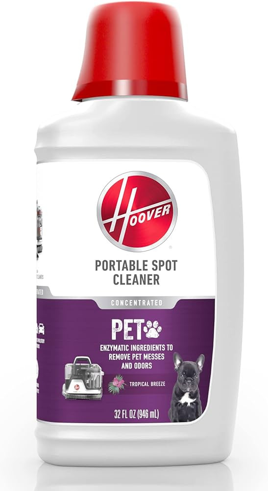 Hoover Carpet Paws & Claws Premixed Spot Machine Cleaning Shampoo, Pet Stain Solution and Odor Re... | Amazon (US)