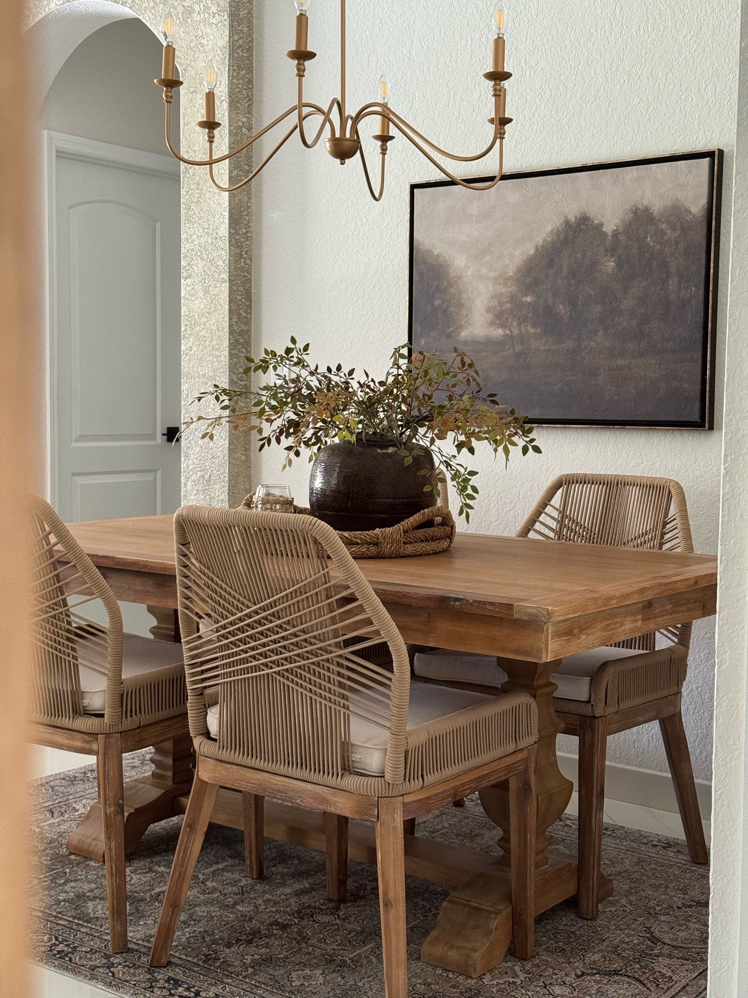 Dining room view!🤍

#LTKHome #LTKSeasonal #LTKActive