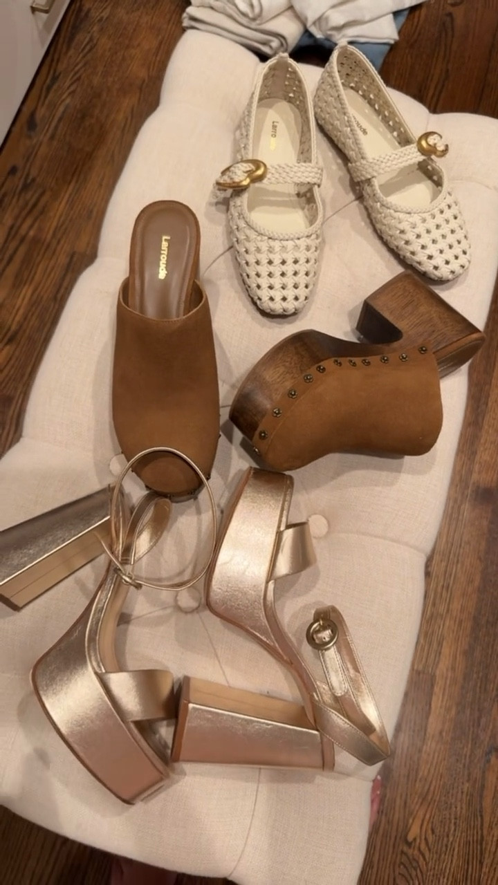 Larroude is having a sale! The gold platform is probably my most asked about shoe. I wear a size 8 in all and 7.5 in Mary Jane’s. 

#LTKdayinmylife #LTKOver40 #LTKmomlife