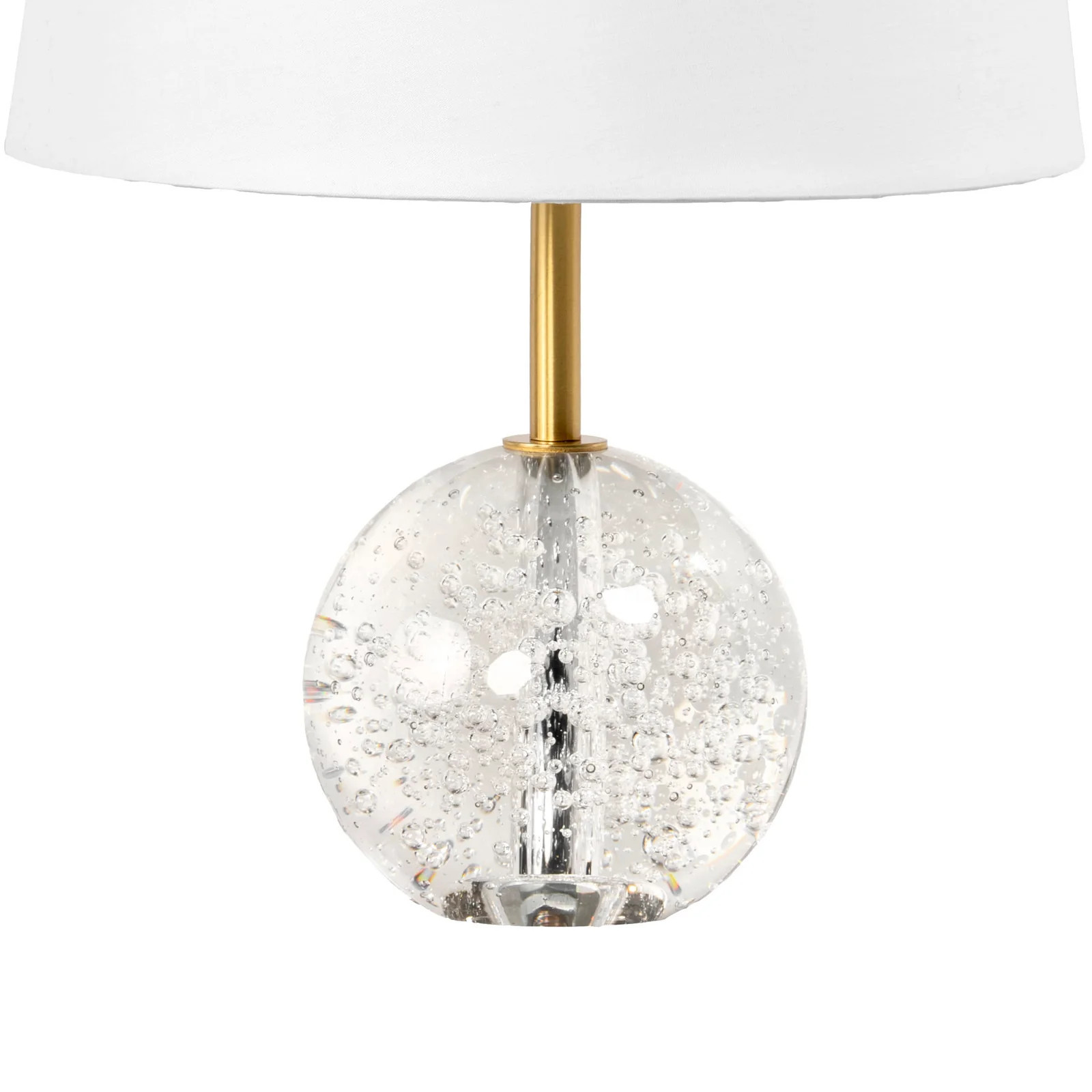 17-inch Crystal Ball Table Lamp | Rugs USA