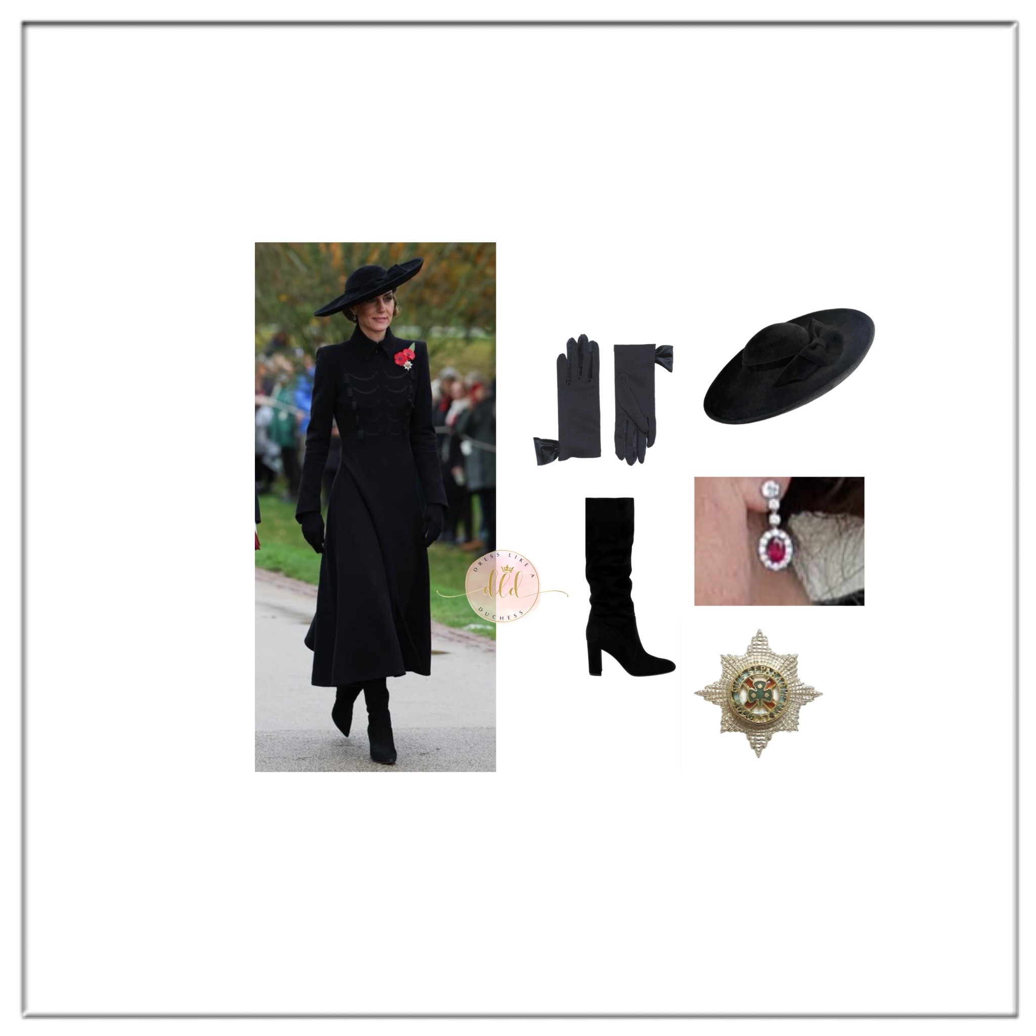 11/11/25 Kate Middleton at the National Memorial Arboretum for Armistice Day in Catherine Walker 
📸 Kensington Palace 