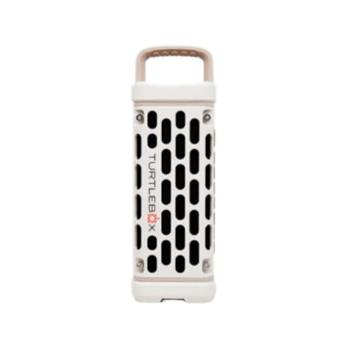 Turtlebox Ranger: Loud! Outdoor Portable Bluetooth 5.4 Speaker | Rugged, Waterproof, Ultra-Portable | Plays to 105db, Deep Bass, Shockproof, Unlimited Pairing for Full Stereo Experience, Ivory | Amazon (US)