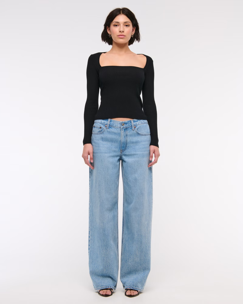 Low Rise Ultra Loose Jean | Abercrombie & Fitch (US)
