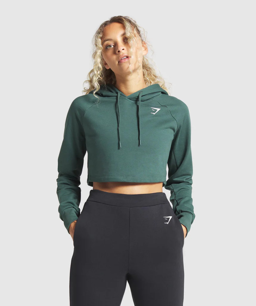 training cropped hoodie | Gymshark (Global)