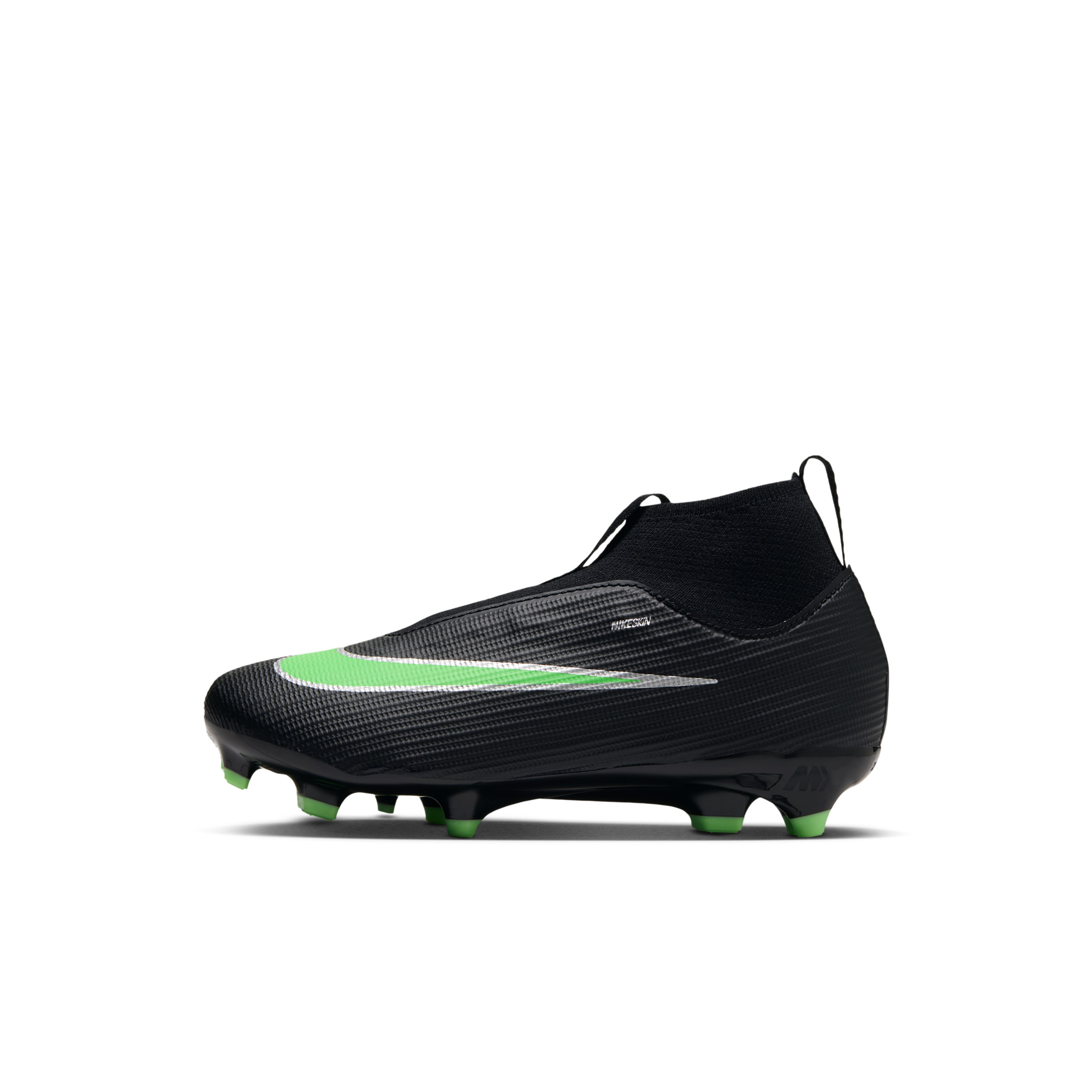 Nike Jr. Mercurial Superfly 11 Academy Little Kids' Multi-Ground High-Top Soccer Cleats in Black | IU1783-001 | Nike (US)
