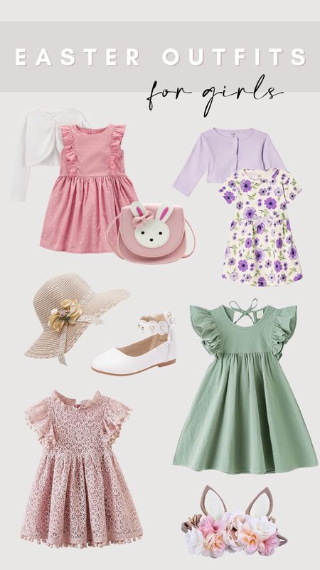 Easter outfit ideas for girls from Amazon for Spring. 

#LTKSeasonal #LTKFind #LTKsalealert