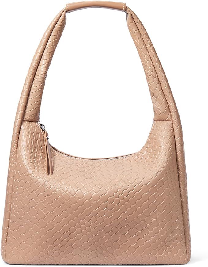 BOSTANTEN Shoulder Purses for Women Trendy Summer Hobo Bag Vegan Leather Handbags | Amazon (US)