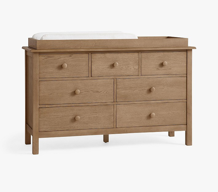 Kendall Extra-Wide Nursery Dresser & Topper Set | Pottery Barn Kids