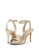 Vince Camuto Women's Saprenda Ankle Strap Sandal Heeled, Egyptian Gold, 6.5 | Amazon (US)