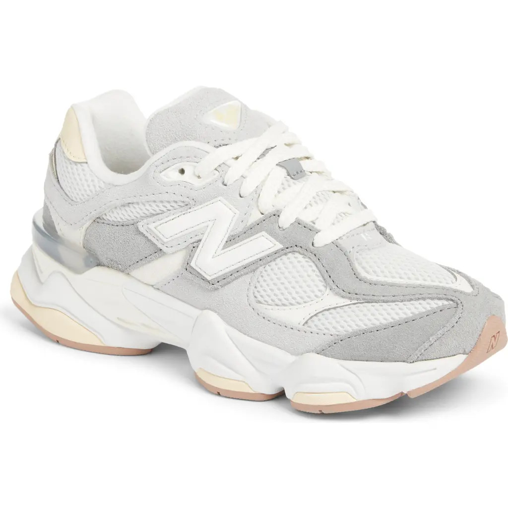 New Balance Kids' 9060 Sneaker in Sea Salt/raincloud at Nordstrom, Size 3 | Nordstrom