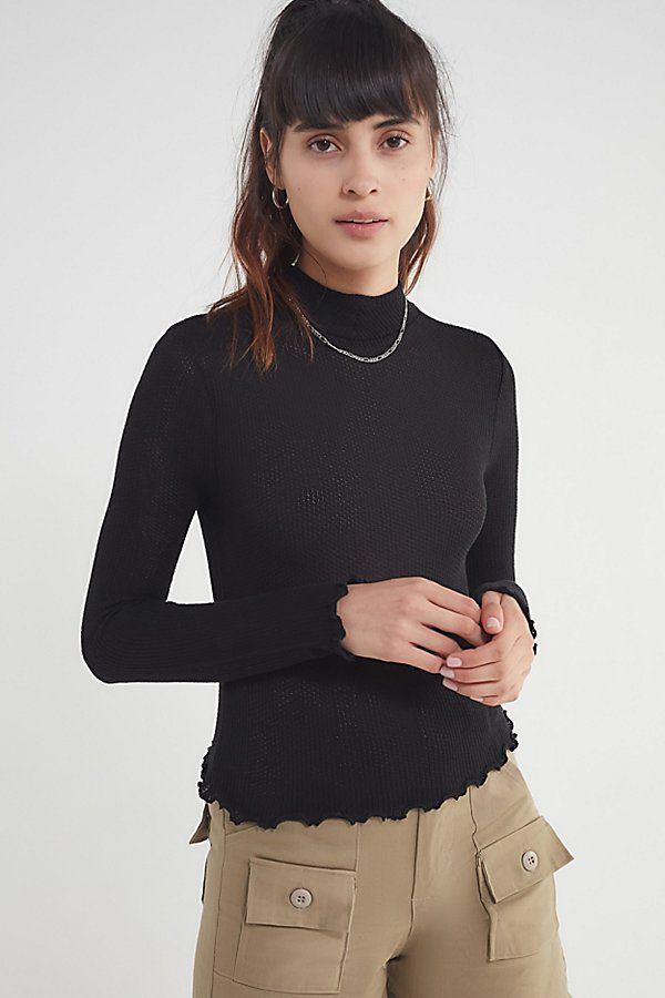 Out From Under Gracen Turtleneck - Black XS at Urban Outfitters | Urban Outfitters (US and RoW)