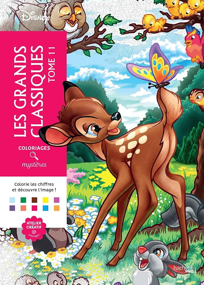 Coloriages mystères Disney - Les Grands classiques Tome 11 | Amazon (US)