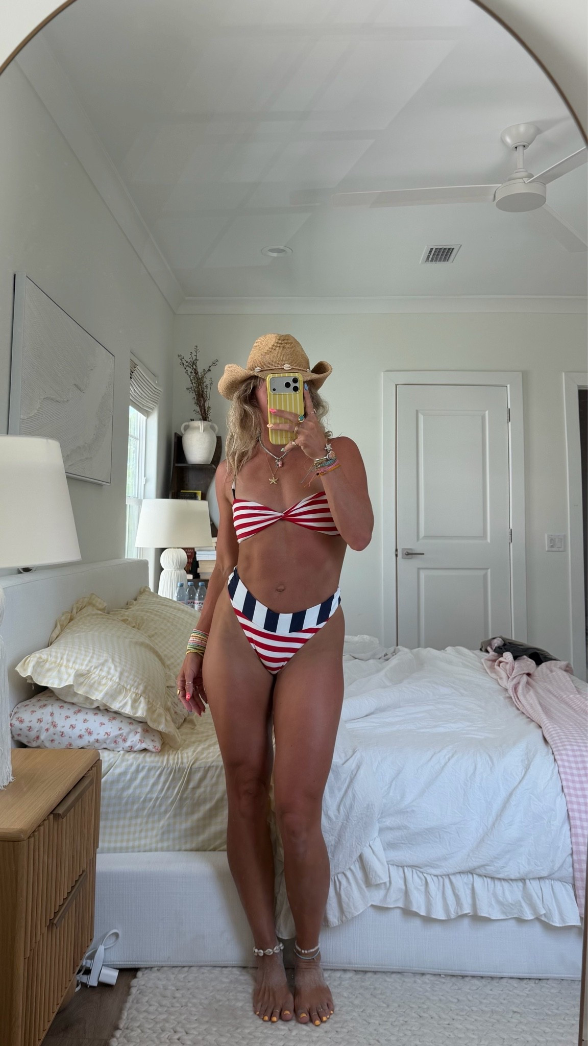 bikini ootd ♥️🤍💙

#LTKfitnessgoals #LTKSwim #LTKTravel
