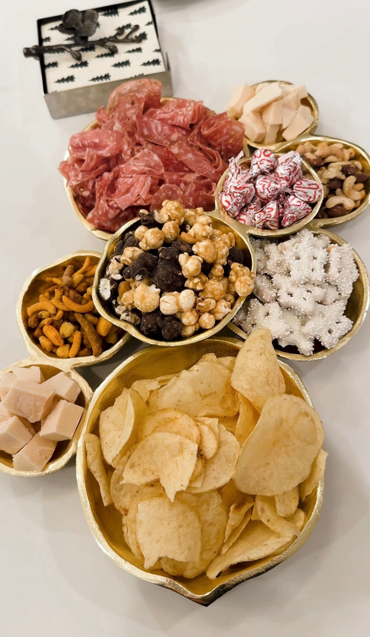 This cluster of serving bowls was beautiful at my party. I also linked a similar version that’s half the price. 

Perfect hostess gift for the holiday

#ltkseasonal #ltkparties 

#LTKHome #LTKGiftGuide #LTKHoliday