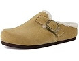 CUSHIONAIRE Haven Genuine Leather Clogs for Women – Faux Fur Lined Slip-On Womens Shoes with Co... | Amazon (US)
