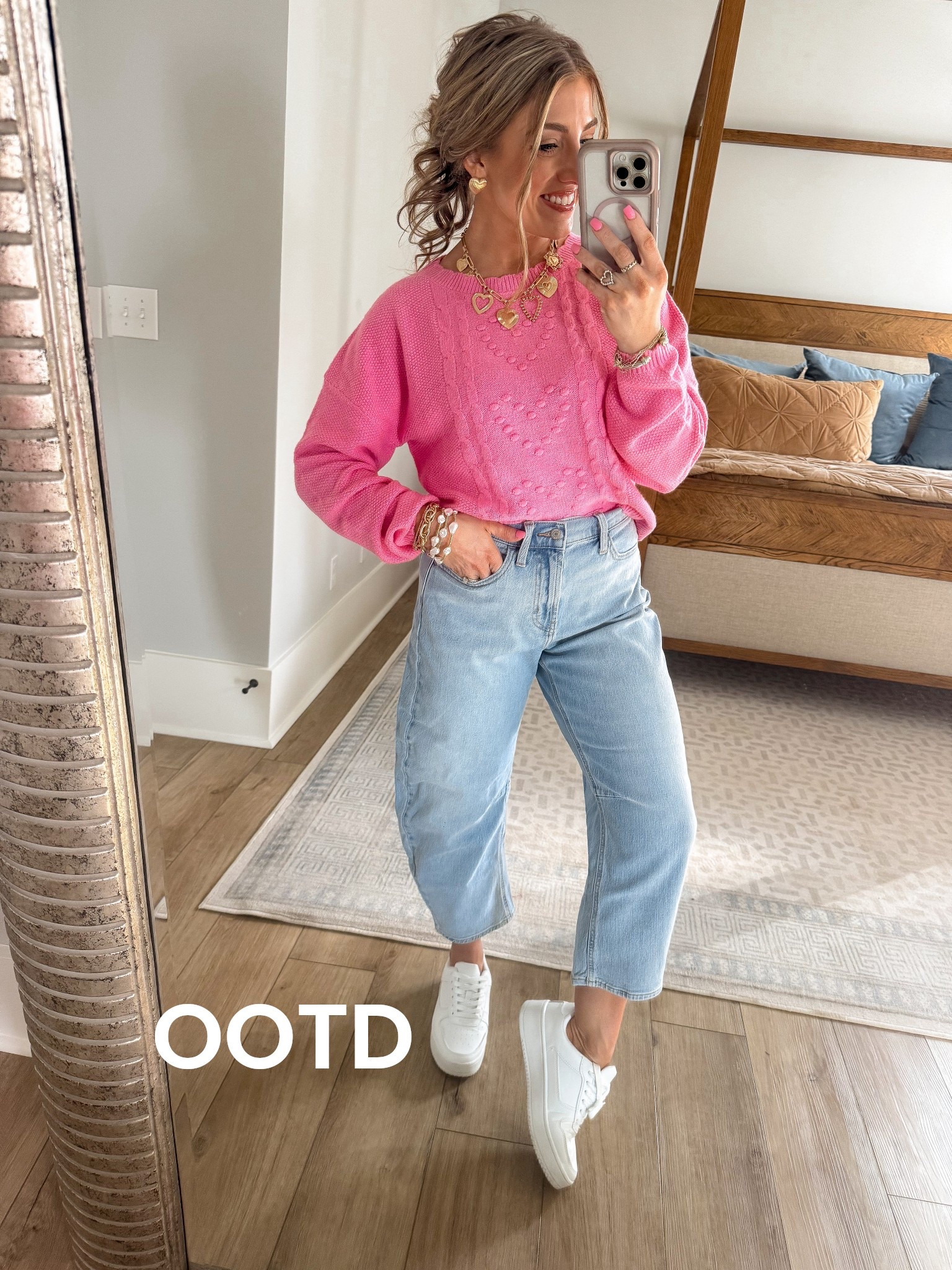 Today’s outfit of the day is all about easy, affordable style 💕 This cozy Old Navy sweater paired with classic Old Navy jeans is such a go-to combo for everyday wear — comfy, flattering, and so easy to style. I finished the look with my favorite Walmart sneakers for that perfect casual-chic vibe that works for school drop-off, errands, coffee runs, and weekend plans. If you love mixing trusted basics with budget-friendly finds, this is the kind of outfit you’ll wear on repeat. Cute, comfortable, and totally practical — my favorite kind of look.

#OutfitOfTheDay #OOTD #EverydayStyle #CasualChic #AffordableFashion #BudgetFriendlyStyle #OldNavyStyle #OldNavyFinds #WalmartFashion #WalmartSneakers #ComfyCute #MomStyle #WeekendStyle #DailyOutfit #StyledForLife #SimpleOutfits #FashionInspo #WearOnRepeat #EverydayOutfits #CasualOutfitIdeas