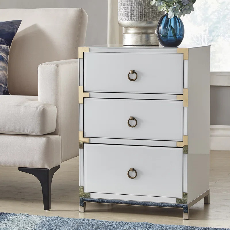 Conlin 3 Drawer Accent Chest | Wayfair North America