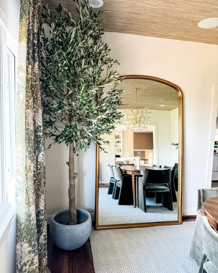 Sale alert 🚨This olive tree has become one of my favorite new home finds! I ordered the 10 foot tree and at first I thought it was too big for my space. I took my time while I was fluffing the branches, and I think it fits into the space well now! I love the variation of colors on the branches, and the olives look so realistic! All sizes on sale now! 

Amazon home, home decor, home finds, olive tree, interior design, home accents, flower pot, tree stand, tree pot, faux greenery, inside greenery, dining room style, dining spaces, corner spaces, how to fill a corner, Amazon home decor, under $100 finds, Amazon big spring sale, Amazon sale, sale, sale find, sale alert  #amazon #amazonhome 

#LTKstyletip #LTKsalealert #LTKhome