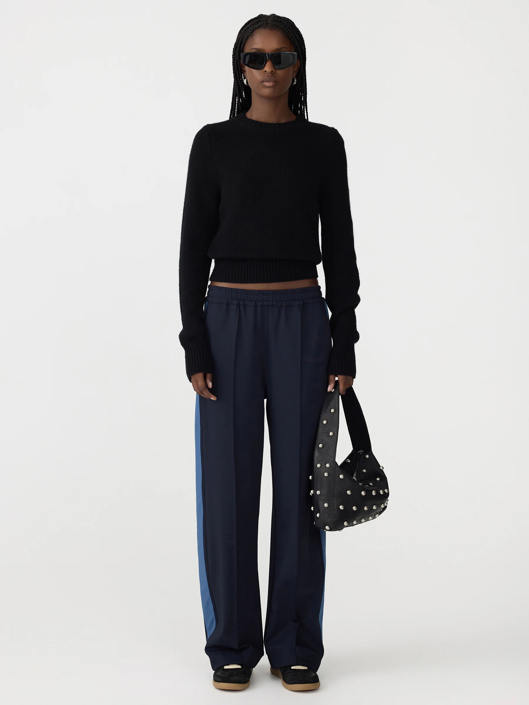 Twill Stripe Detail Pant | Bassike