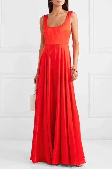 Naie satin-jersey maxi dress | NET-A-PORTER (UK & EU)