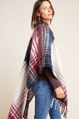 Logan Plaid Wrap | Anthropologie (US)