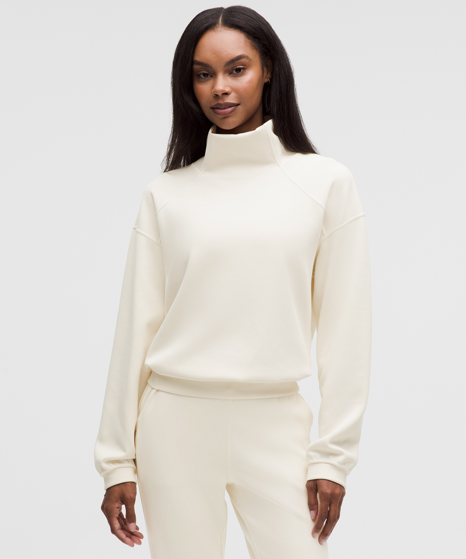 Women's lululemon Lounge Brushed Softstreme Funnel Neck | Fleet Feet